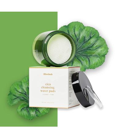 Meebak Sensitive Skin Cica Makeup Remover Pads - Korean Facial Wipes for Eye, Face, Pores, Exfoliating - Buy Online on SooperMarket.com