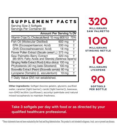 Jarrow Formulas Prostate Optimizer - 90 Softgels for Men's Health Support - Buy Online on SooperMarket.com