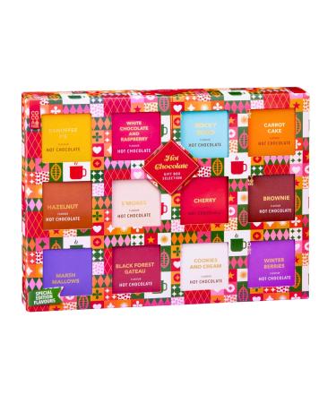 Hot Chocolate Gift Set - Hot Chocolate Sachets - Classic Deserts And Cakes Hot Chocolate Flavours - Mothers Day Gifts - Valentine Gifts - Showstopper Hot Choc Collection