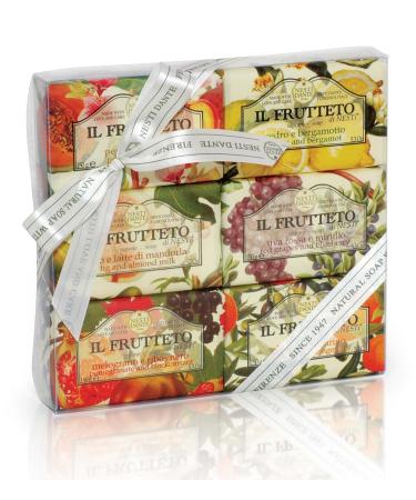 Nesti Dante IL Frutteto Soaps Gift Set 5.3 Ounce (Pack of 6)