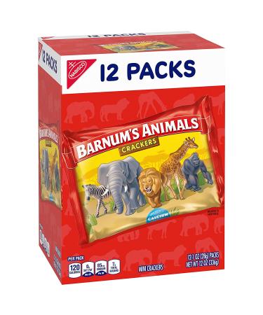 B07F7TJ8N8 BARNUM'S ANIMALS Crackers  Original  12 Oz  Pack of 4 - Buy Online on SooperMarket.com