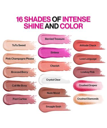 wet n wild Mega Slicks Lip Gloss with Hyaluronic Acid - Love Language | Long-Lasting High Shine Lip Gloss | 1 Count - Buy Online on SooperMarket.com