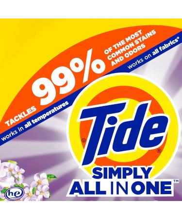 Tide Simply Clean & Fresh Liquid Laundry Detergent - Berry Blossom Scent 89 Loads 117 fl oz | International Shipping Available - Buy Online on SooperMarket.com