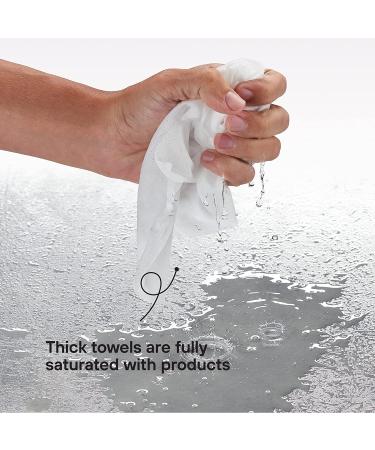 ZOOP Extra-Large Pet Wipes/Towels - Eliminates Whole-Body Odor | Grooming Bath Towels for Dogs & Cats | Fragrance-Free | 10 Count - Buy Online on SooperMarket.com