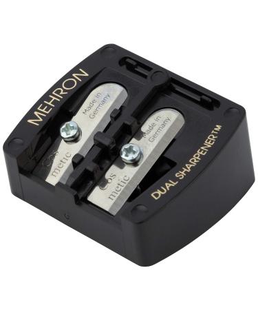 Mehron Makeup Pro-Pencil Dual Sharpener (Black)
