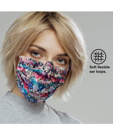 NU R Tie Dye Disposable Face Mask 3 Ply with Filter Layer - 10pcs | Elastic Earloop | Retail Sealed Bags | TIE & DYE-006 - Buy Online on SooperMarket.com