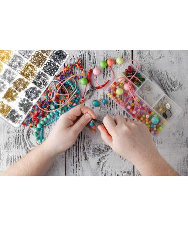 Paxcoo 3200Pcs Jewelry Repair Kit - Jump Rings, Clasps, Earring Hooks for Making Supplies and Findings - Necklace Bracelets Repair - Buy Online on SooperMarket.com