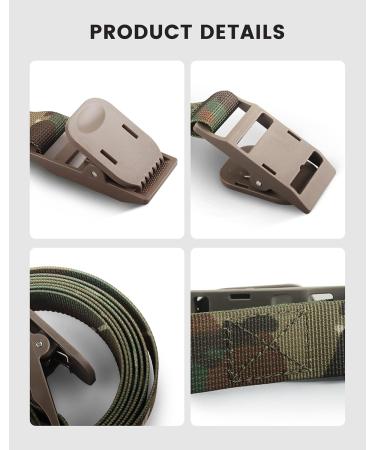 WNXLOAD 4-Pack Trail Camera Straps - 200cm Nylon Fiber Hunting Accessories for Game & Deer Cameras - Buy Online on SooperMarket.com