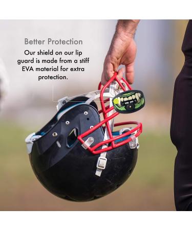 DAMAGE CONTROL Pacifier Mouthpiece  Mouth Piece for Sports  Football Mouthpiece with Helmet Strap  Protects Interior and Exterior of Mouth  Allows Airflow  No Boiling Monster - Buy Online on SooperMarket.com