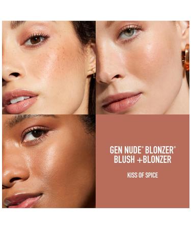 bareMinerals Gen Nude Blonzers - Talc-Free Blush & Bronzer Hybrid | Buildable Luminous Vegan Holiday Glow Palette for All-Day Wear - Buy Online on SooperMarket.com