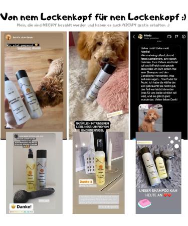Moki B r Dog Shampoo with Argan Oil | Smooth Fur & Easy Combing | Made in Germany 250ml | International Shipping - Buy Online on SooperMarket.com