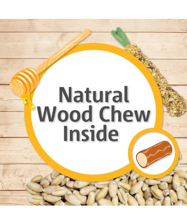 Vitakraft Crunch Sticks Parrot Treat - Apricot & Cherry Flavor - Long-Lasting Chewing Fun for Pet Birds - Buy Online on SooperMarket.com