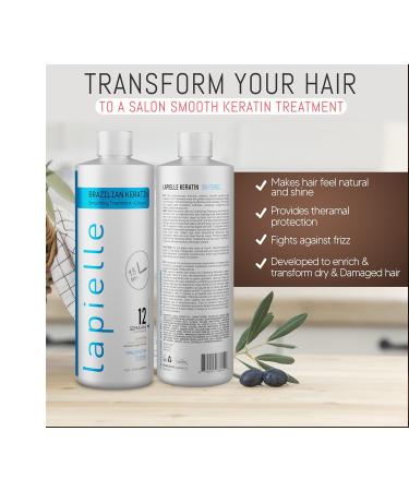 Brazilian Keratin Hair Straightening Treatment - Formaldehyde Free 16 oz - Moisturizes & Eliminates Frizz | Shop Internationally - Buy Online on SooperMarket.com
