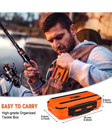 PLUSINNO 253pcs Fishing Accessories Kit with Tackle Box - Fishing Lures, Hooks, Spinner Blade - Perfect Gear for Bass, Bluegill, Crappie - Buy Online on SooperMarket.com