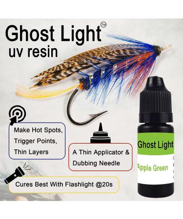 Ghost Light UV Resin 10ml x 4 - 7 Glow in the Dark Colors - Perfect for Luminous Flies - Hot Spots - Trigger Points - Buy Online on SooperMarket.com