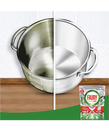 Fairy Platinum Plus Dishwasher Pads 84 Capsules Lemon Dishwasher Detergent Original Shine Anti-Matte Technology with Brilliant Action - Buy Online on SooperMarket.com