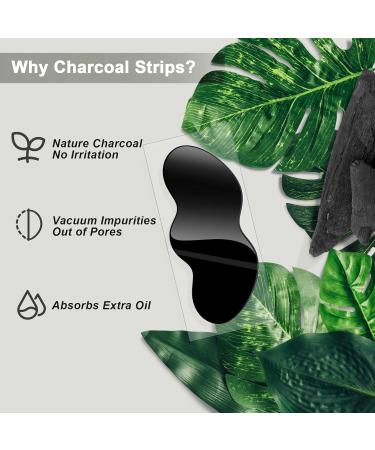 Blackhead Remover Pore Strips 100 Pcs Black Head Remover for Face Charcoal Nose Strips for Blackheads Instant Pore Cleaner for Nose Area Face Oil Blackheads Whiteheads for Women 100 Pcs Nose Strips - Buy Online on SooperMarket.com