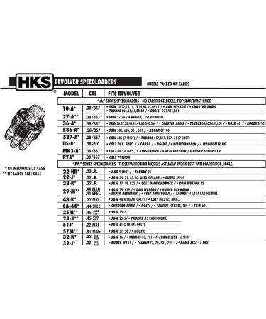 HKS PYA Revolver Speedloader for Colt Python - Black | Quick and Easy Reloading - Buy Online on SooperMarket.com