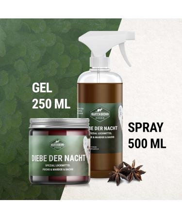 Martenbrown Thieves of the Night 250ml - Premium Marten Lure Gel for Traps | Attract Martens Foxes Raccoons & More | International Shipping Available - Buy Online on SooperMarket.com