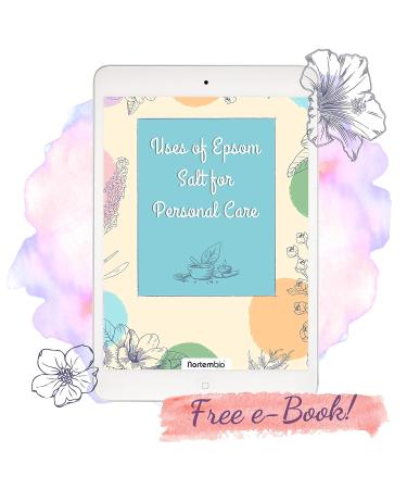 Nortembio Epsom Salt Set - Aromatherapy Trio (Cinnamon Jasmine Rose) | Hydrated with Vitamin C & E | 3 x 430g | E-book Included | Perfect for Floating Therapy - Buy Online on SooperMarket.com
