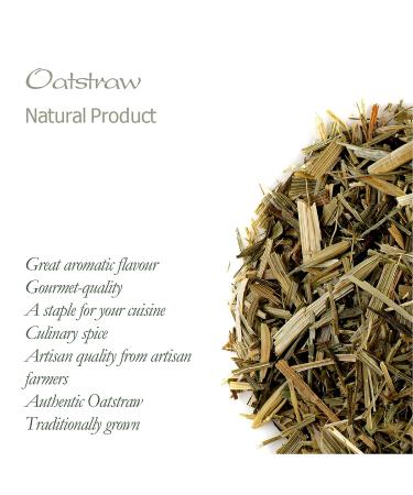 Organic Oat Straw Herb - Green Oatstraw Tea | 200g - Buy Online on SooperMarket.com