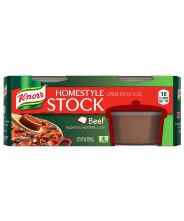 Knorr Homestyle Stock Beef Concentrated Broth, Beef 4.66 oz, 4 ct