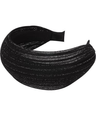 Shop Axy HR16a Headband - Glittery Black Hair Band for Stylish Look | International Shipping - Buy Online on SooperMarket.com