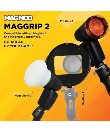 MagMod MagGrip 2 | Magnetic Light Diffuser Attachment & Speedlite Mount - Buy Online on SooperMarket.com