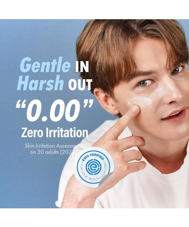 DASHU Boy Blue Sedum Lotion - Korean Day & Night Face Moisturizer with 8 Hyaluronic Acids | Hydrating Barrier Repair Lotion for Men 5.07 fl oz - Buy Online on SooperMarket.com