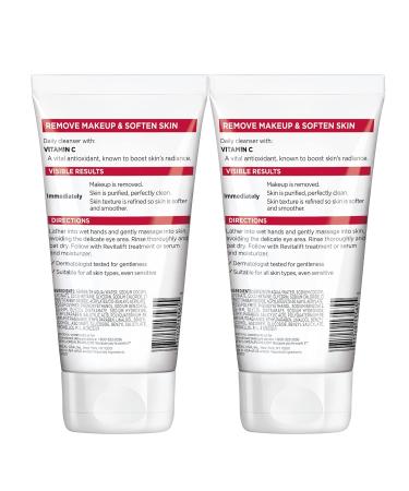 L'Or al Paris Revitalift Daily Cream Cleanser & Makeup Remover with Vitamin C - 5 fl. oz (Pack of 2) - Buy Online on SooperMarket.com