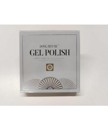 16-Color Solid Gel Nail Polish Palette - Valley Green Cream Gel & Brush Kit for Stunning Nail Art - Buy Online on SooperMarket.com