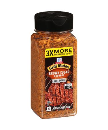 McCormick Grill Mates Brown Sugar Bourbon Seasoning, 9.75 oz 9.75 Ounce (Pack of 1)