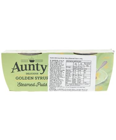 Aunty's Golden Syrup Pudding 3.35 oz - Delicious Single Serve Dessert - Buy Online on SooperMarket.com