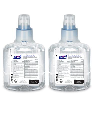 PURELL Advanced Hand Sanitizer Foam 1200 mL Sanitizer Refill for PURELL LTX-12 Touch-Free Dispenser (Pack of 2) - 1905-02