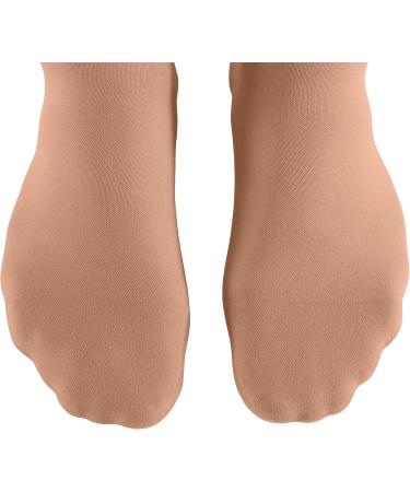Medi Duomed Basic Thigh-High Compression Stockings - Unisex CCL2 Short & Long Socks with Lace - Caramel Size IV - Buy Online on SooperMarket.com