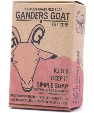 K.I.S.S. Keep It Simple Soap Unscented Goat Milk Soap 100g - Buy Online on SooperMarket.com