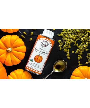 La Tourangelle Toasted Pumpkin Seed Oil - 8.45 fl oz (250 ml) | Gourmet Cooking Oil - Buy Online on SooperMarket.com