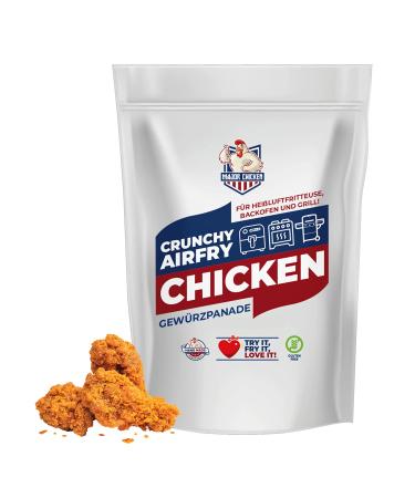 Major -Chicken - Crunchy Airfry Chicken Spice Panade/Chicken Marinade 200g - For the Heiss air fryer oven & grill!Original Fried Chicken taste through breadcrumbs without fat!Crunchy Airfry Chicken 200 g (1 Pack)