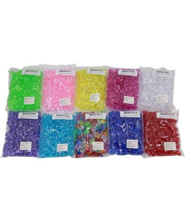 Clear Acrylic Ice Rock Crystals - Table Scatters, Vase Fillers - Wedding, Banquet, Party Decorations - 150 Pieces - Buy Online on SooperMarket.com