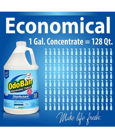 OdoBan Fresh Linen Odor Eliminator and Disinfectant Concentrate (1 Gal.) - Powerful Cleaning Solution - Buy Online on SooperMarket.com