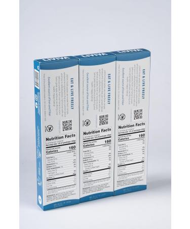 LIVIVA Low Carb High Protein KETO Pasta Trial Pk (1 Linguine 1 Spaghetti 1 Fettuccine) 135 g Protein per Box with Pea Protein & Konjac Flour - 8g Net Carbs Diabetic-Friendly - Ready to Eat in 3 4 mins - Healthy Al Dente Pasta - Buy Online on SooperMarket.com
