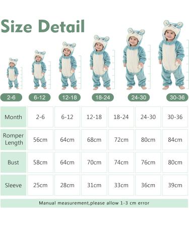 COOKY.D Baby Hooded Rompers | Winter Flannel Jumpsuit Pajamas | 3-6 Months Hamster Design - Buy Online on SooperMarket.com