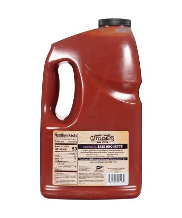 Cattlemen's Original Base BBQ Sauce 1 Gal - Customizable Barbecue Sauce for Chefs | Ideal for Ribs, Briskets, Seafood & More - 128 Fl Oz - Buy Online on SooperMarket.com