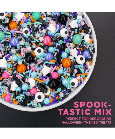 Manvscakes Sprinkles - Themed Sprinkles for Cake Decorating  Sprinkle Mix for Cookies  Ice Cream  Fondant Cake  Caramel Apples  Cupcakes & Other Desserts  Assorted Halloween & Fall Sprinkles  4 oz - Buy Online on SooperMarket.com