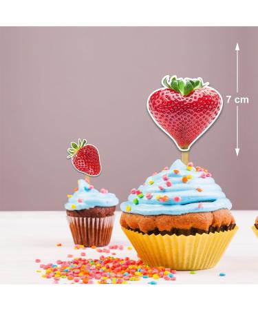 Seyal Real Strawberry Cupcake Topper - Buy Online on SooperMarket.com