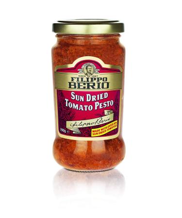 Filippo Berio Sun Dried Tomato Pesto 190gr Pesto 190 g (Pack of 1)