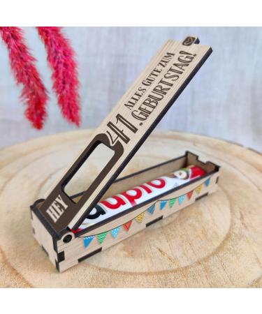 41st Birthday Chocolate Bar Gift Box - Duplo Treats & Unique Gift Ideas for Him & Her | Perfect 41st Birthday Decoration - Buy Online on SooperMarket.com