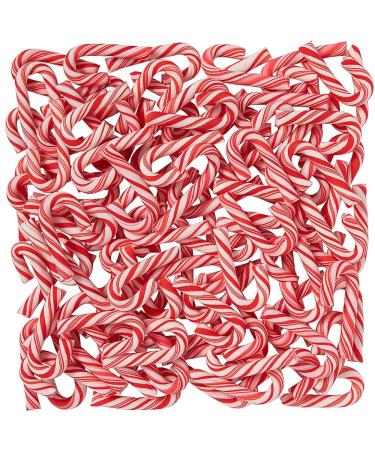 Mini Candy Canes (100 Individual wrapped candies) Bulk Christmas Candy