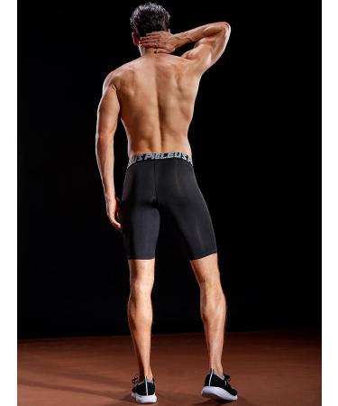 NELEUS Men's 3-Pack Performance Compression Shorts Large 6028 - Black - Buy Online on SooperMarket.com