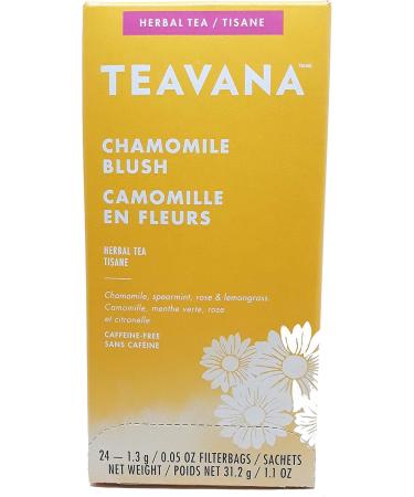 Starbucks Teavana Sachets Chamomile Blush (24 Sachets - 24 Tea Bags) - Buy Online on SooperMarket.com